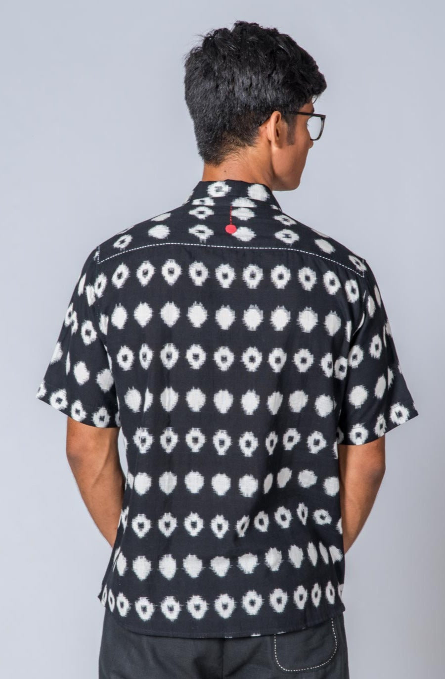 Ikat Handwoven Shirt - RAULPH - Upasana Design Studio