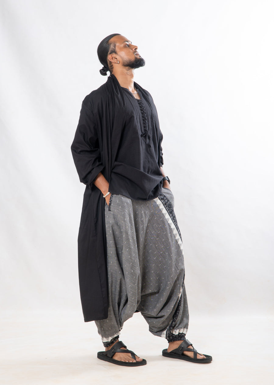 Menswear Set of 3- Black Grey Summer Organic Cotton Set