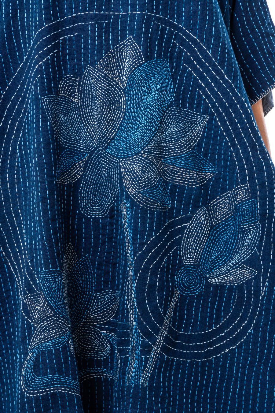 LOTUS EMBROIDERY DRESS - KARL