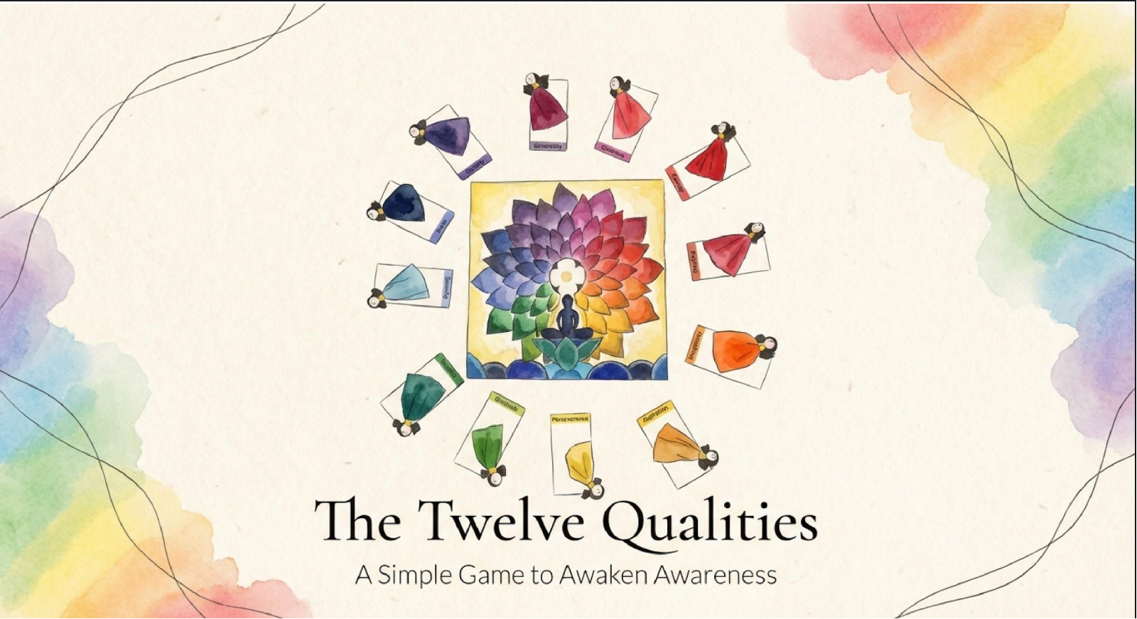 Twelve qualities a inner reflection - A simple game to awaken awarenes ...