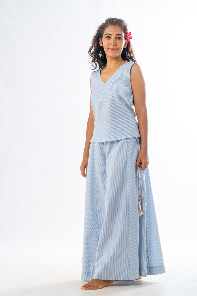 blue cord set