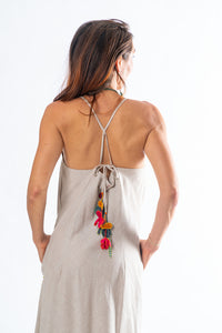 Phlannel Cotton Basket Weave Maxi Dress