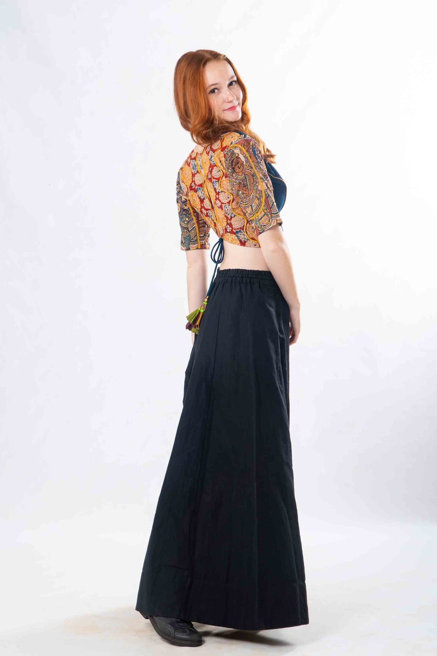 Set of 2- Jeeva Pazzao & Kalamkari Blouse