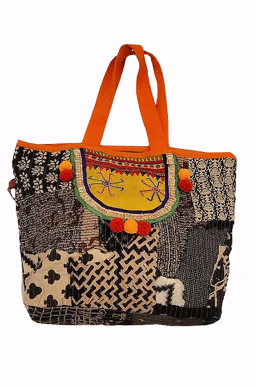 Arainila- THE UPCYCLED SHOPPING BAG / COTTON FABRIC