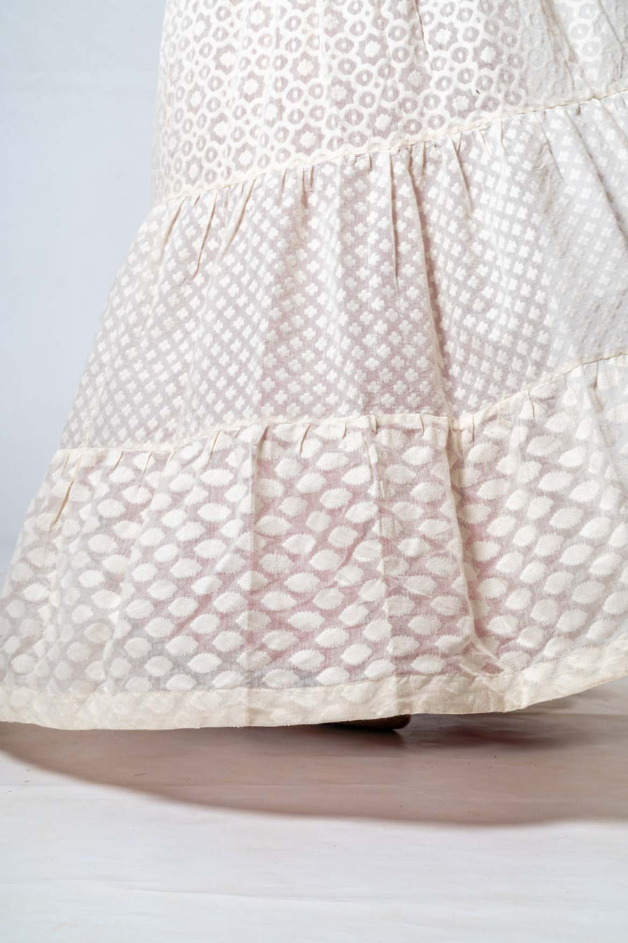 Cotton Cutwork Jacket -ELAM