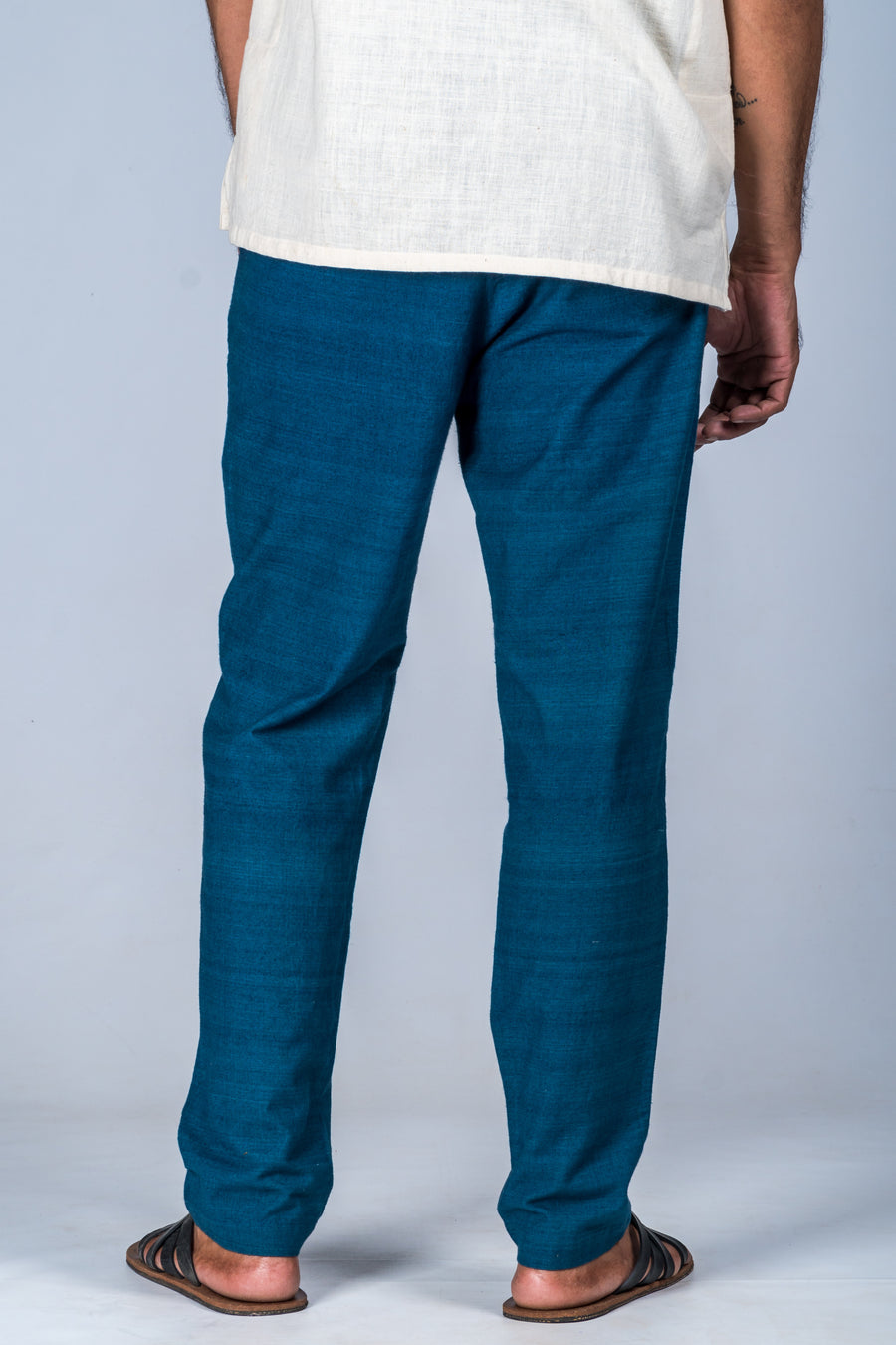 Malkha Indigo Handwoven Pant - David