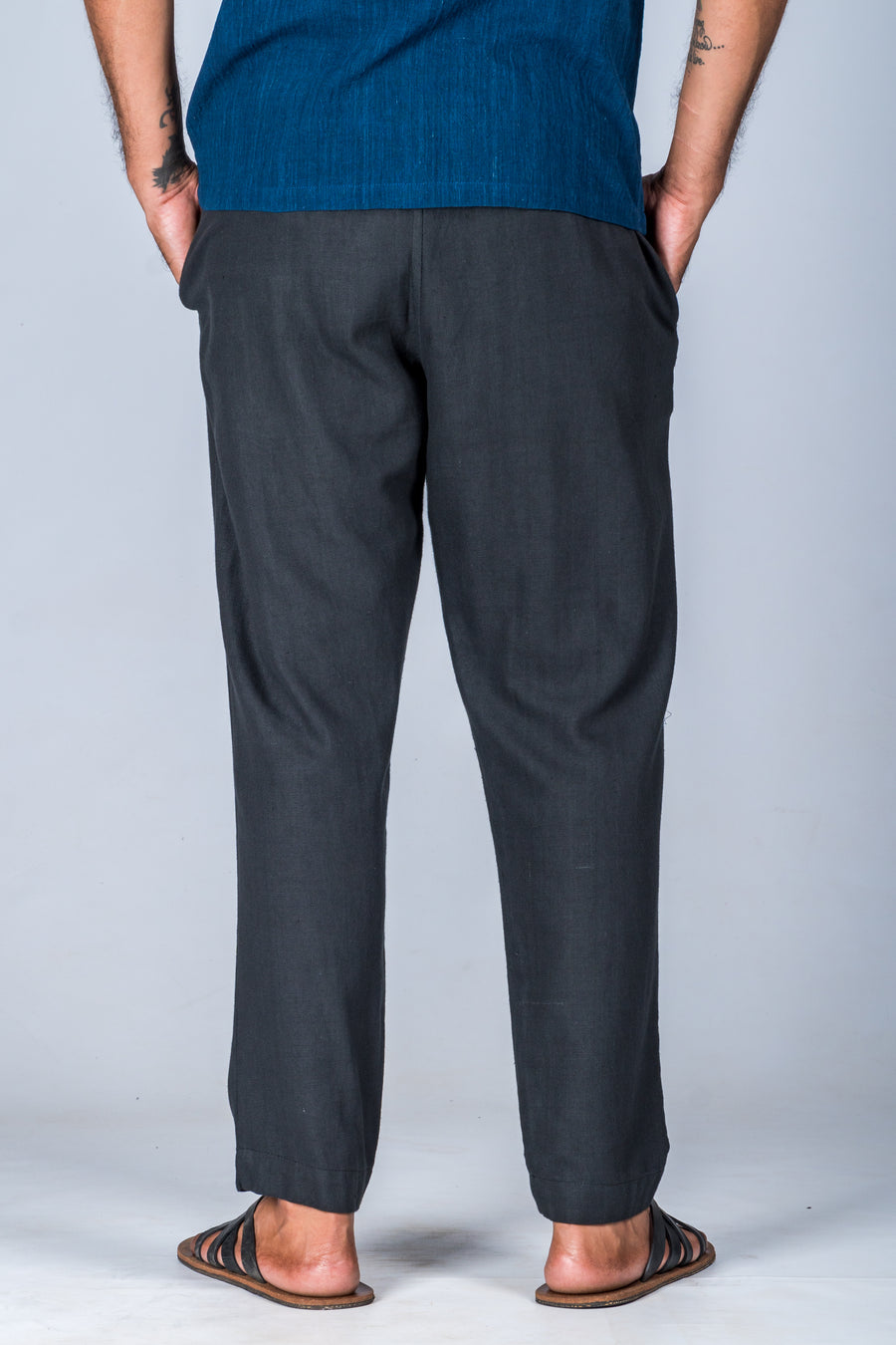 Black Handwoven Pant - JIVA