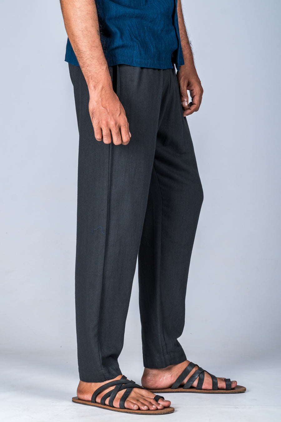 Black Handwoven Pant - JIVA