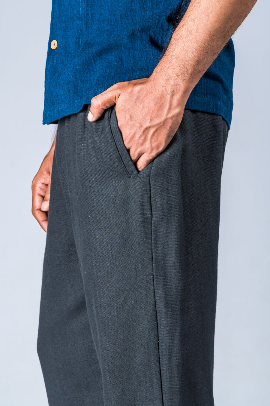 Black Handwoven Pant - JIVA