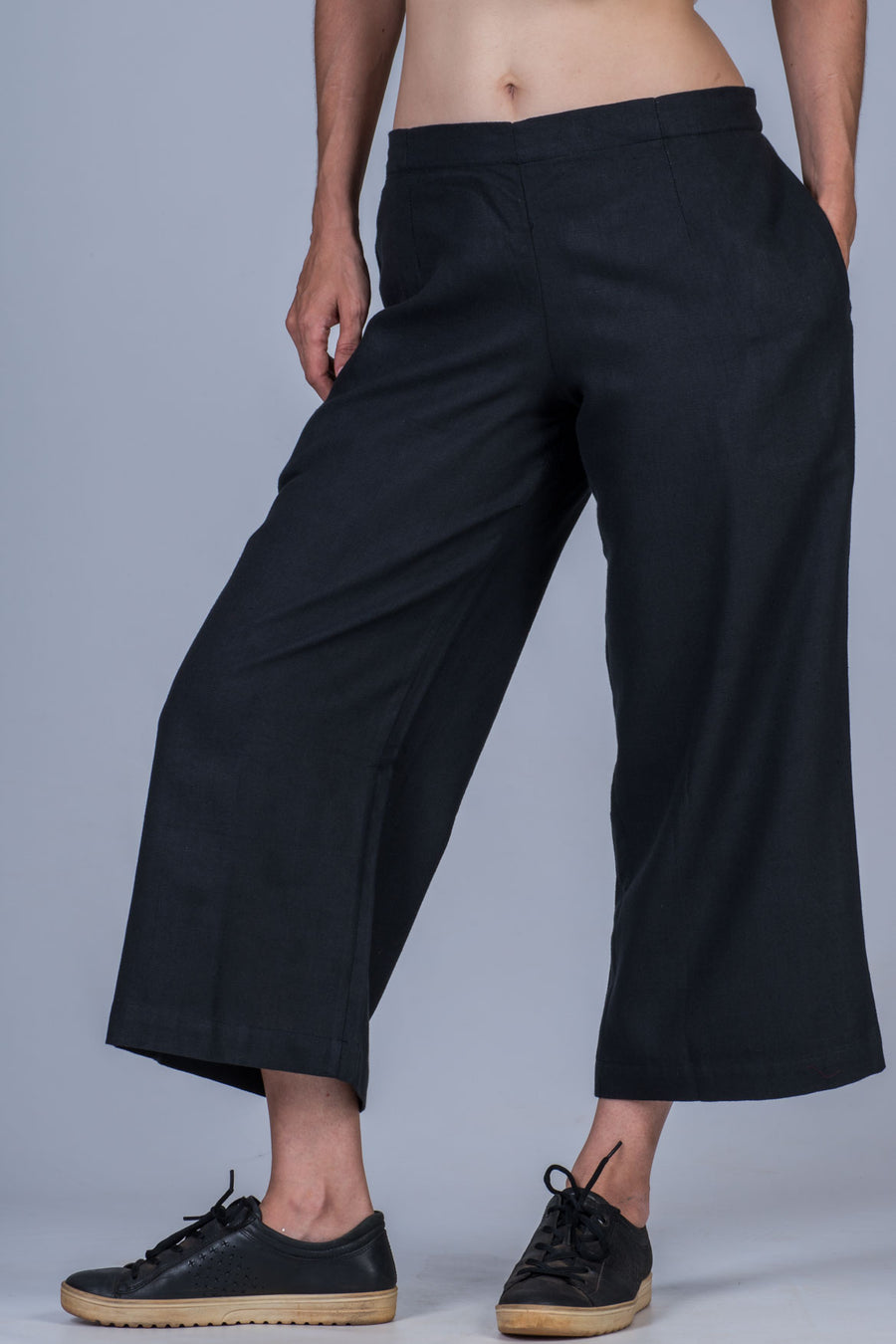 Grey Cotton Khadi Pants – Kamakhyaa