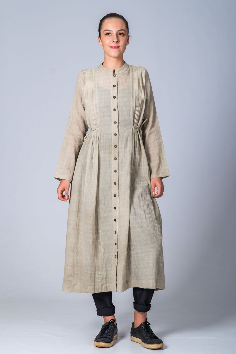 Tulsi Dyed Jacket Dress - VEDIKA