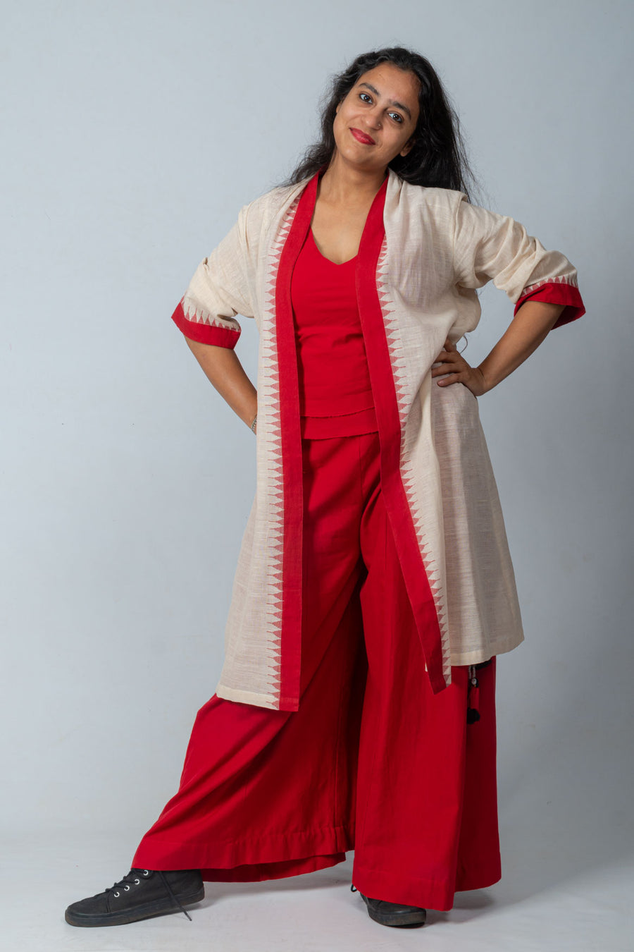 KURTI SET (RED) – jbyjannat