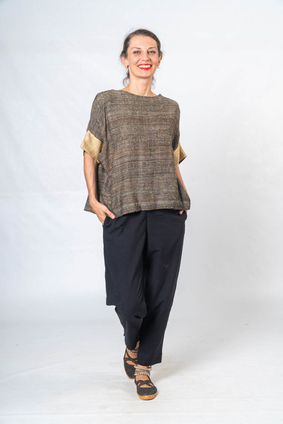 Tussar Silk Top - TARO