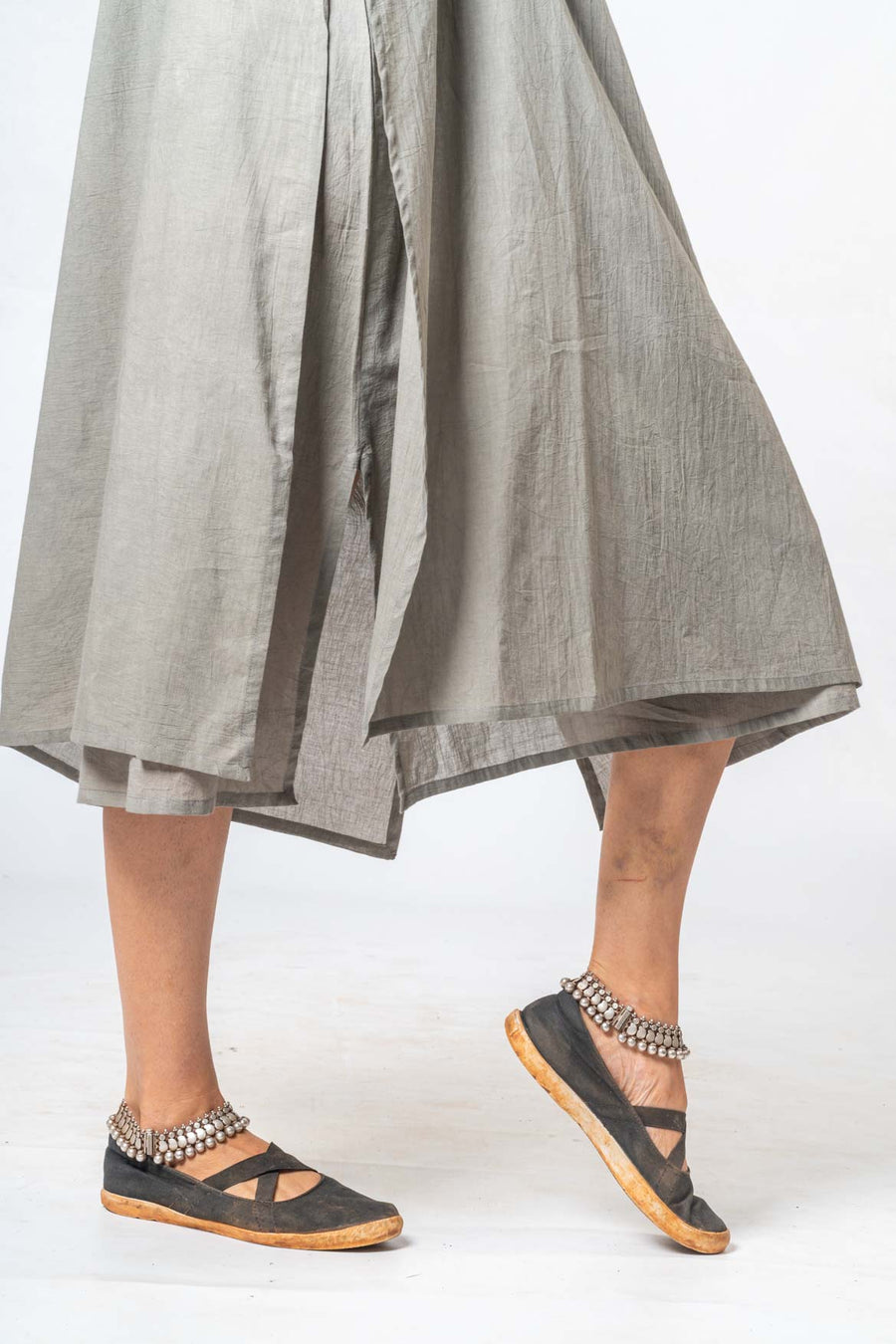 Set of 2- Medicinal Tulsi Dyed Jacket & Dress