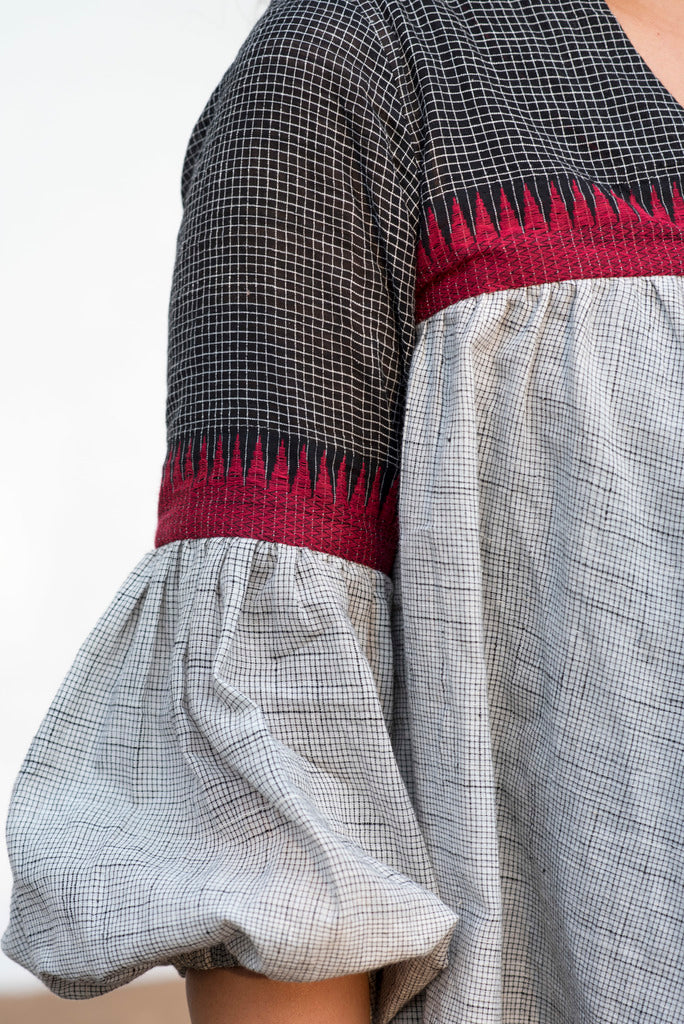 Harika- Handwoven cotton top