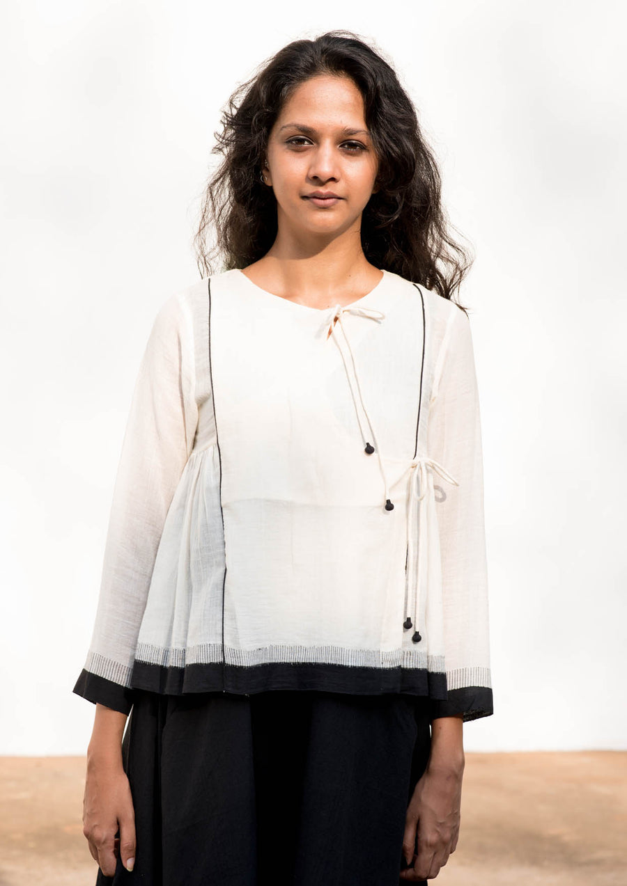 Moni- Handwoven cotton top