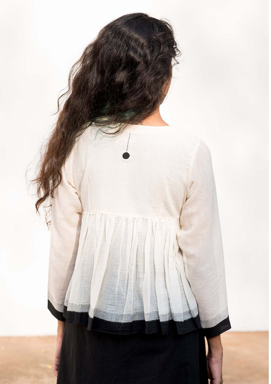 Moni- Handwoven cotton top