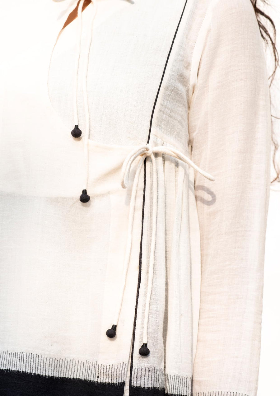 Moni- Handwoven cotton top