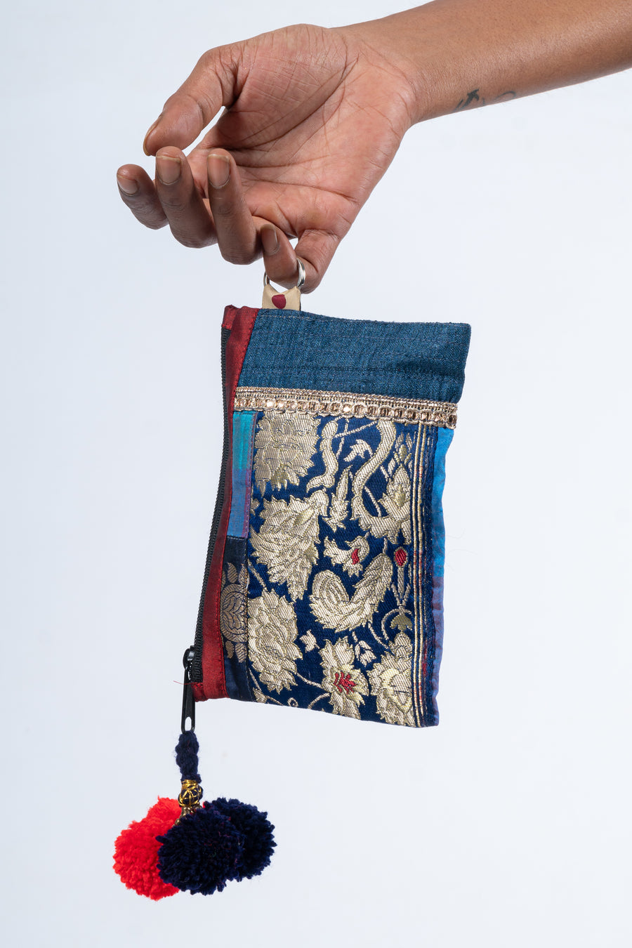 Upcycled Silk Pouch- SMARAN