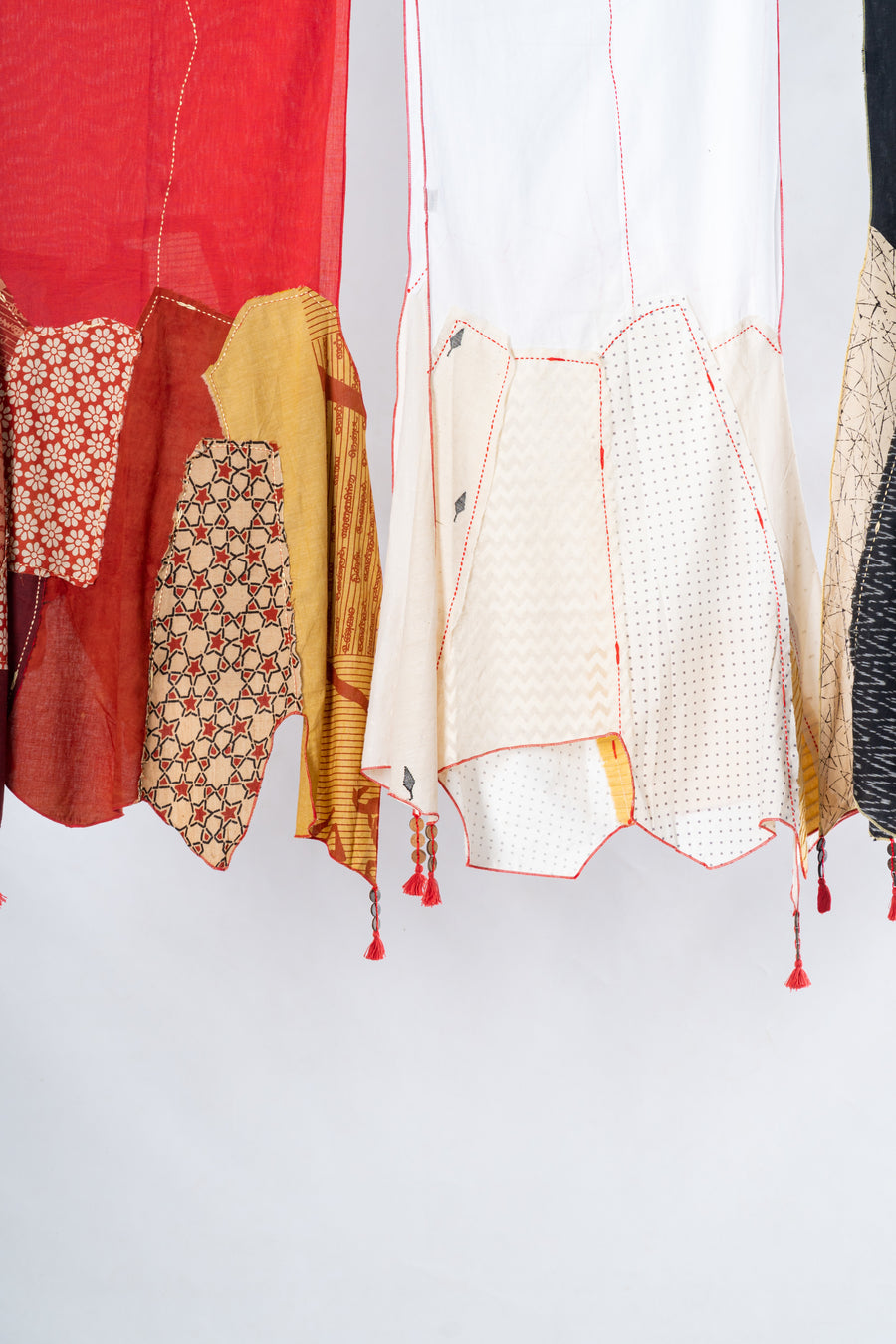 Red Upcycled Stole