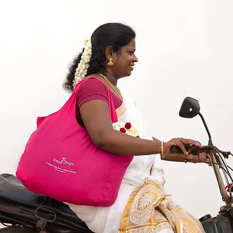 SmallSteps “Classic ” Foldable side Bags (set of 5) - Upasana Auroville